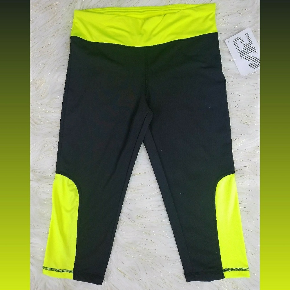 S2S Sportswear Black Neon Legging Tank Set - Picture 3 of 5